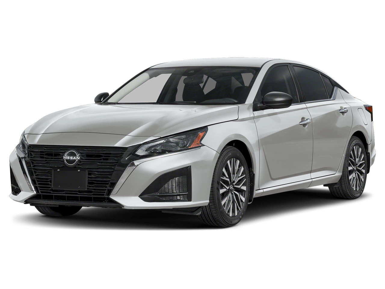 2026 Nissan Altima 2.5 SV in Brilliant Silver Metallic — front three-quarter view