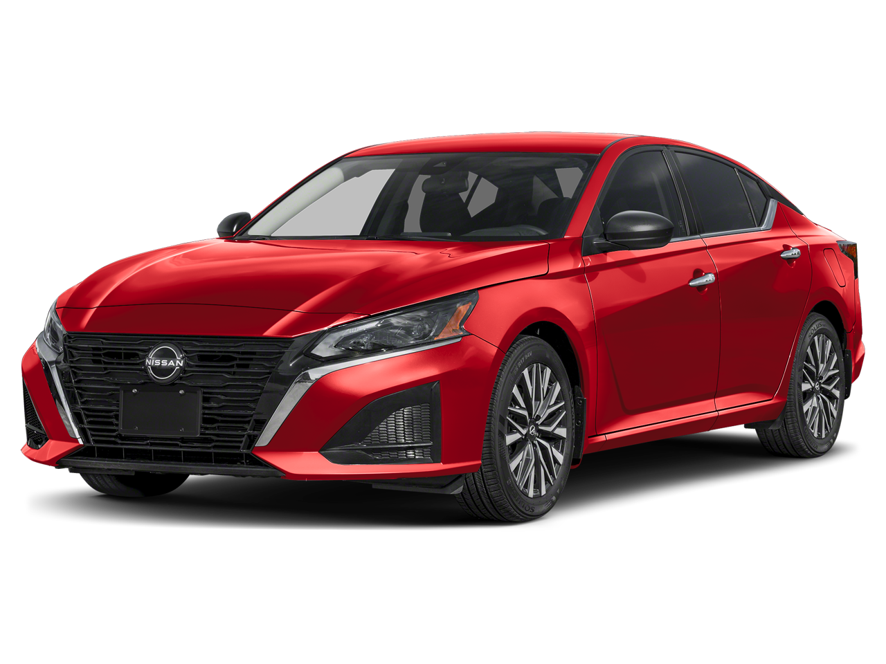 2026 Nissan Altima 2.5 SV in Scarlet Ember Tintcoat — front three-quarter view
