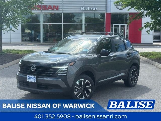 2026 Nissan Kicks SV in Gun Metallic — front three-quarter view